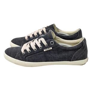 Blue canvas Sneaker Sz 9 by Taos